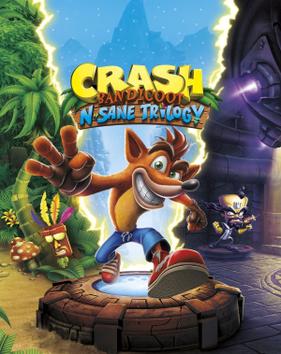 Jaquette de Crash Bandicoot N. Sane Trilogy