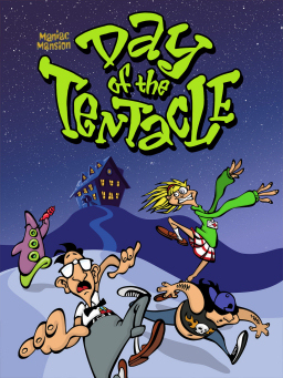 Jaquette de Day of the Tentacle