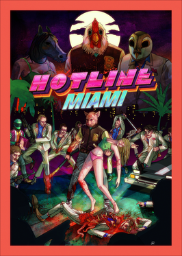 Jaquette de Hotline Miami