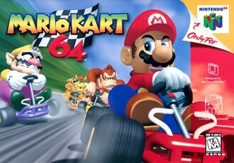 Jaquette de Mario Kart 64