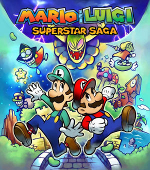 Jaquette de Mario & Luigi: Superstar Saga