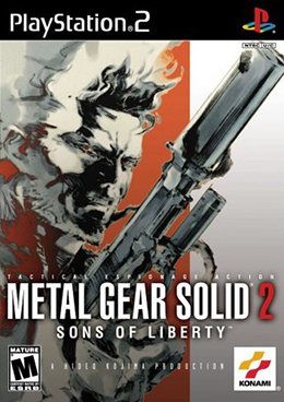 Jaquette de Metal Gear Solid 2: Sons of Liberty