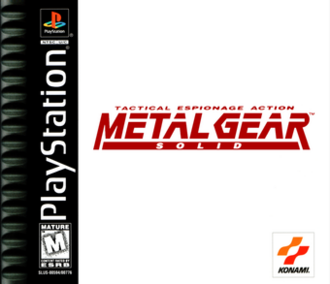 Jaquette de Metal Gear Solid