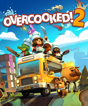 Jaquette de Overcooked! 2