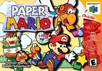 Jaquette de Paper Mario