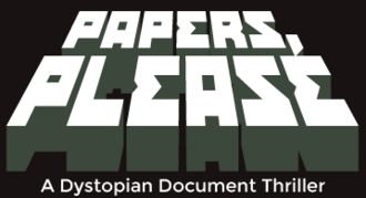 Jaquette de Papers, Please