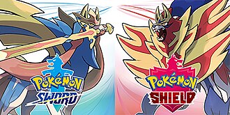 Jaquette de Pokémon Épée et Bouclier