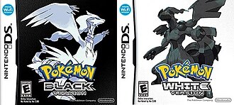 Jaquette de Pokémon Noir et Blanc