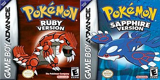 Jaquette de Pokémon Rubis et Saphir