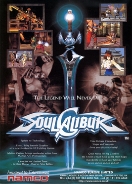 Jaquette de Soulcalibur