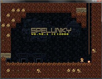 Jaquette de Spelunky