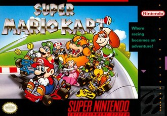 Jaquette de Super Mario Kart