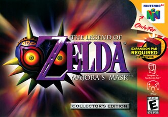Jaquette de The Legend of Zelda: Majora's Mask