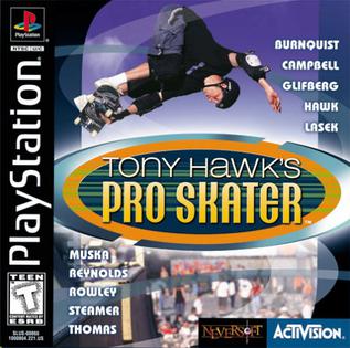 Jaquette de Tony Hawk's Pro Skater